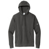 Nike Men's Anthracite Club Fleece Sleeve Swoosh Pullover Hoodie
