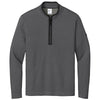 Nike Men's Dark Grey Textured 1/2 Zip Cover-UP