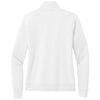 Nike Women's White Club Fleece Sleeve Swoosh 1/2 Zip