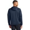 Nike Men's Navy Therma-FIT Pocket 1/4-Zip Fleece Hoodie