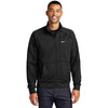 Nike Men's Black Full-Zip Chest Swoosh Jacket