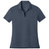 Nike Women's Navy Heather Dri-FIT Smooth Heather Polo