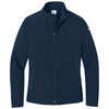 Nike Women's Navy Full-Zip Soft Shell Jacket