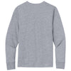 Next Level Youth Heather Gray Cotton Long Sleeve Tee