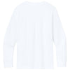 Next Level Youth White Cotton Long Sleeve Tee