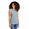 Next Level Women's Stonewash Denim Festival Muscle Tank
