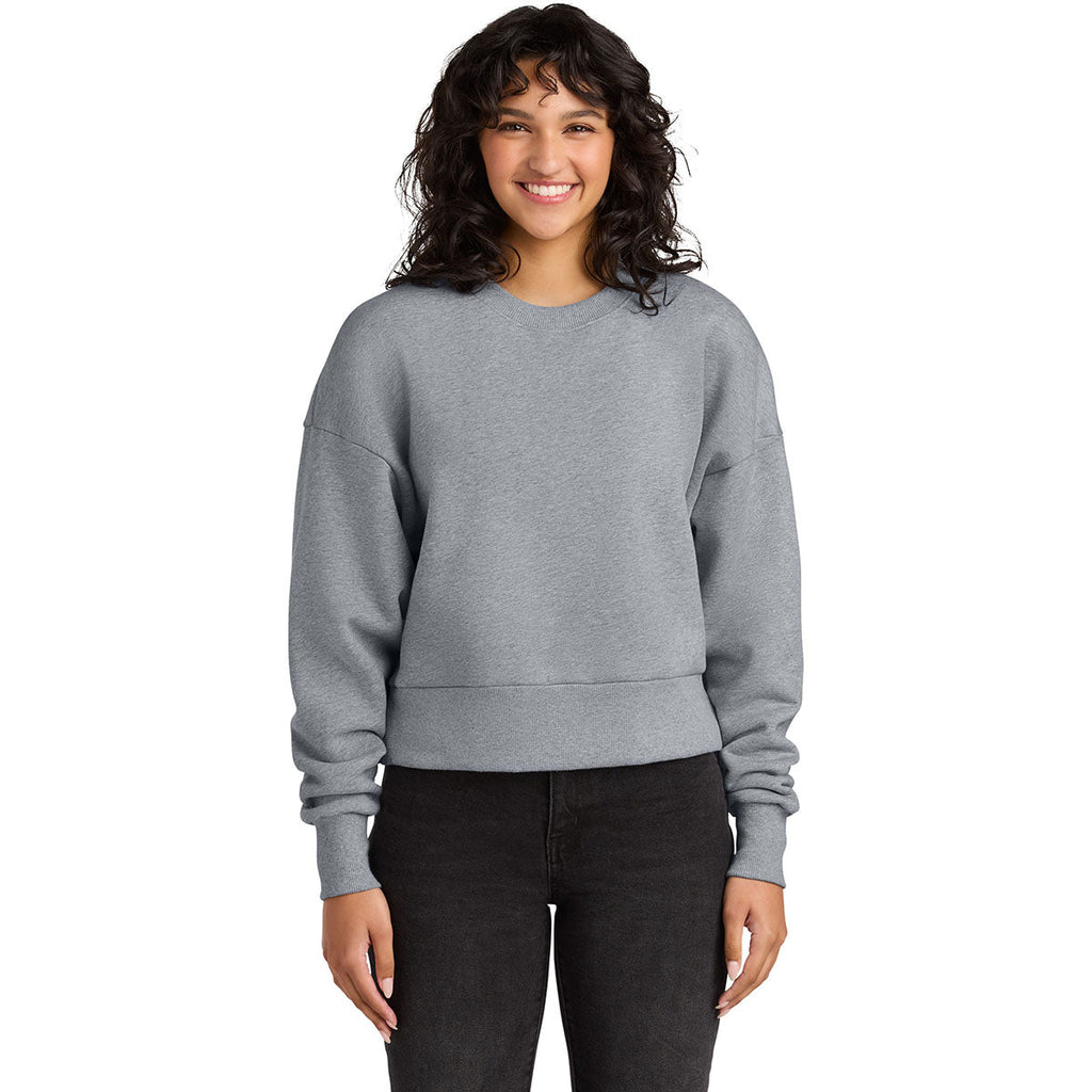 Next Level Women's Heather Gray Heavyweight Sweatshirt