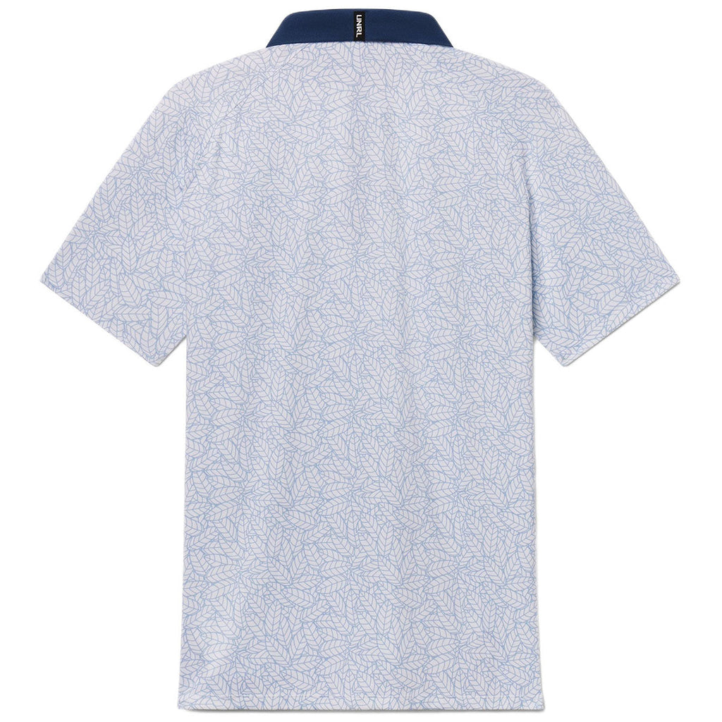 UNRL Men's Sky Blue Oasis Polo