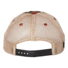 Legacy Black/Cardinal/Khaki Old Favorite Trucker Cap