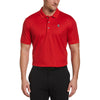 Original Penguin Men's Salsa Red Solid Polo