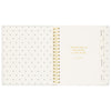 Sugar Paper Off White and Black Dot Recipe Book