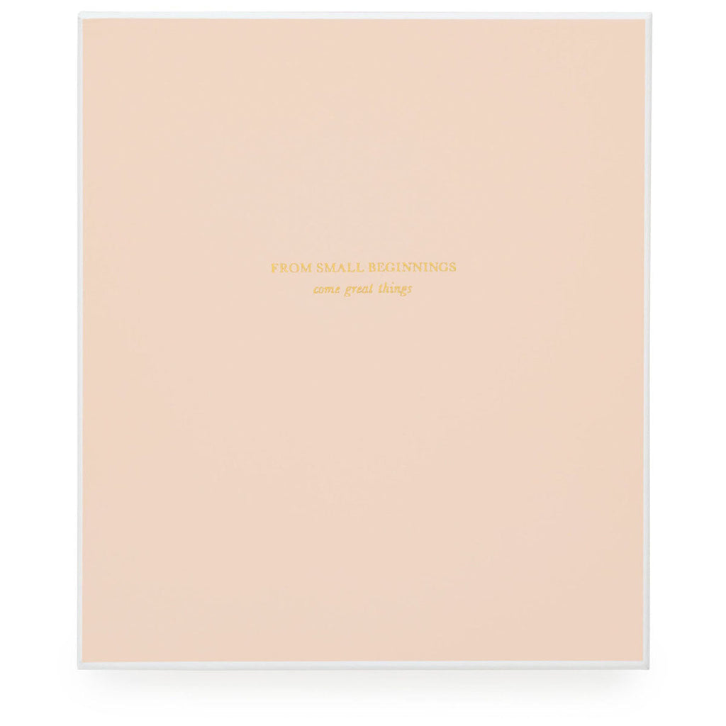 Sugar Paper Rose Linen Swiss Dot Baby Book