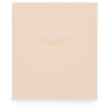 Sugar Paper Rose Linen Swiss Dot Baby Book