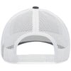Pacific Headwear Graphite/White/Graphite Low-Pro Trucker Cap