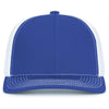 Pacific Headwear Royal/White/RoyalContrast Stitch Trucker Pacflex Snapback Cap