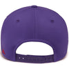 Pacific Headwear Purple/White Coolcore Sideline Snapback Cap