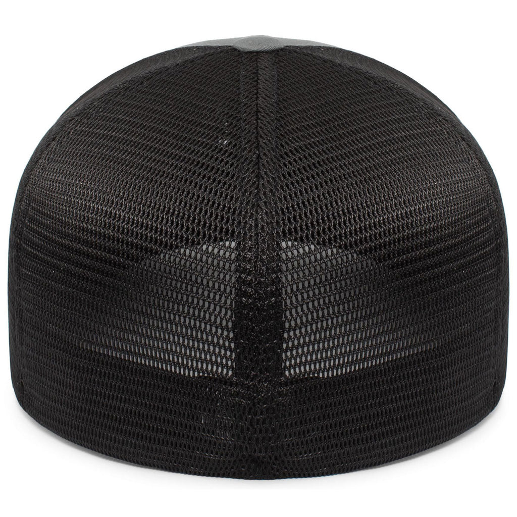 Pacific Headwear Graphite/Black/Graphite Fusion Trucker Cap