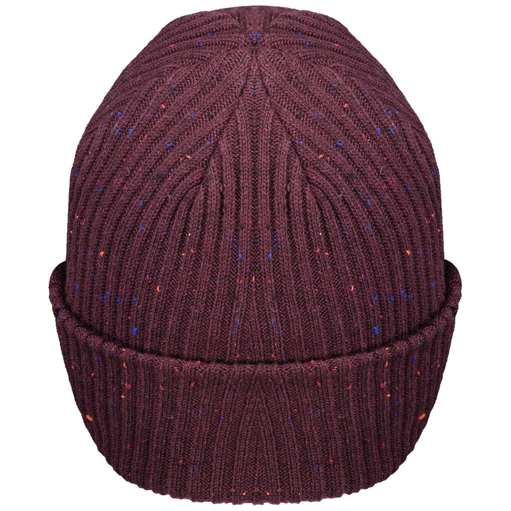 Pacific Headwear Maroon Tweed Beanie