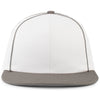Pacific Headwear White/Graphite Momentum Team Cap