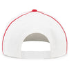 Pacific Headwear White/Red Momentum Team Cap