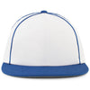 Pacific Headwear White/Royal Momentum Team Cap