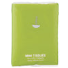 Primeline Lime Green Mini Tissue Packet