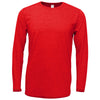 BAW Unisex Red Soft-Tek Blend Long Sleeve Shirt