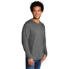 Port & Company Men's Graphite Heather Tri-Blend Long Sleeve Tee