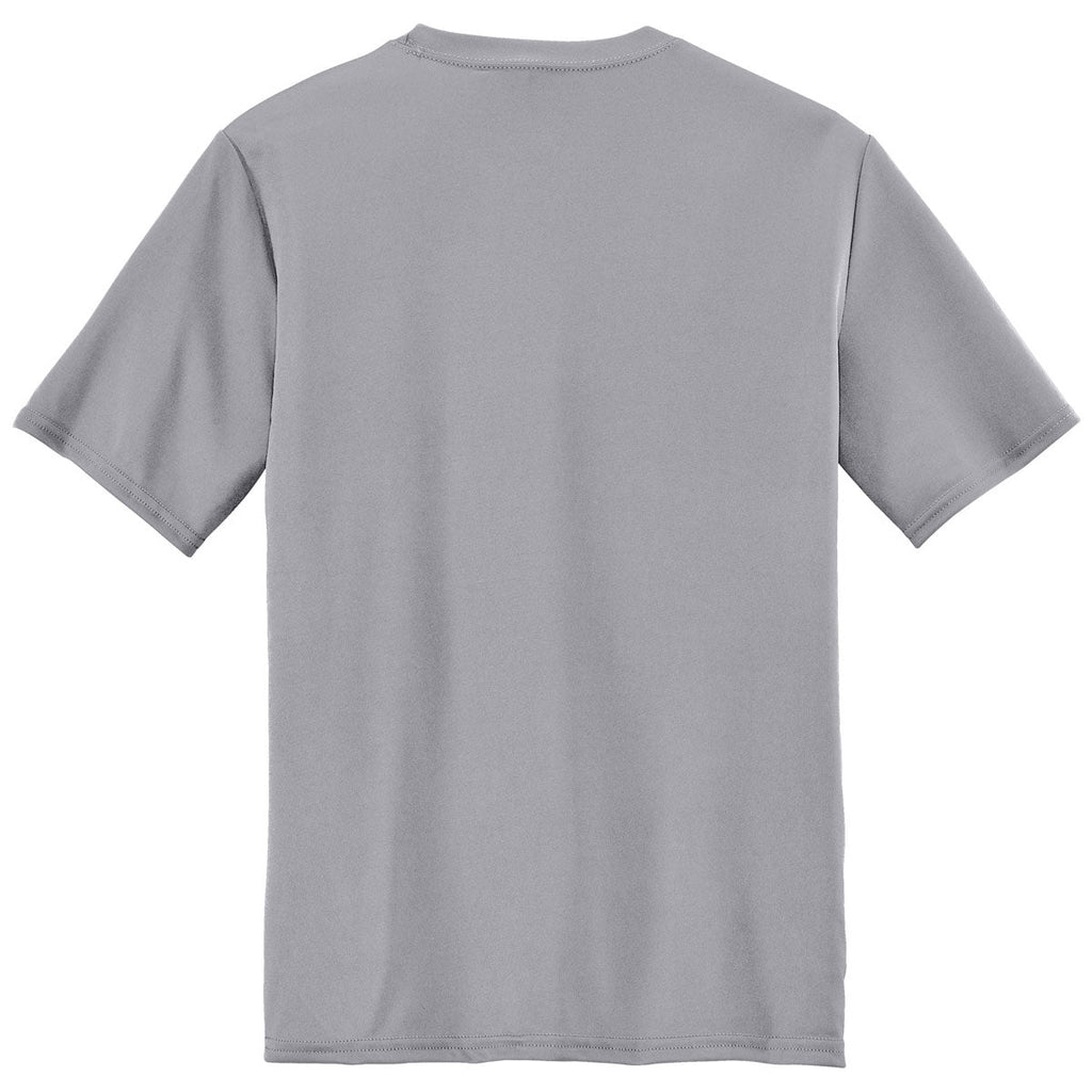 Port & Company Men's Silver Performance Tee