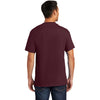 Port & Company Men's Althetic Maroon Essential Pocket Tee