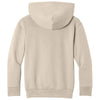 Port & Co. Youth Light Sand Easy Fleece Pullover Hooded Sweatshirt