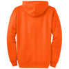 Port & Company Men's Safety Orange Essential Fleece Full-Zip Hooded Sweatshirt