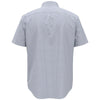 Perry Ellis Men's Bright White Printed Short Sleeve Shirt