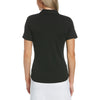 Perry Ellis Women's Caviar Black Classic Polo