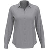 Perry Ellis Women's Quiet Shade Heathered Woven Shirt