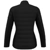 Perry Ellis Women's Caviar Black Fulll-Zip Puffer Jacket