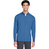 Puma Golf Men's Lake Blue Bandon Quarter-Zip