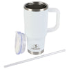 Pelican Porter White 30 oz. Recycled Double Wall Stainless Steel Travel Tumbler