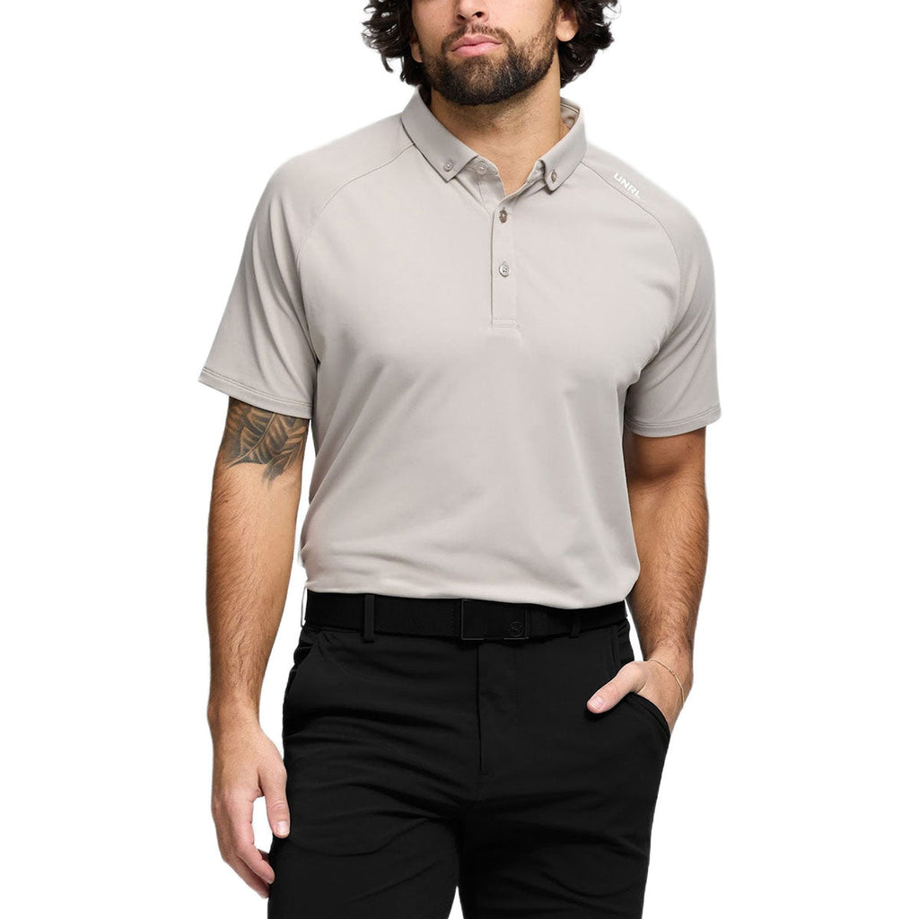 UNRL Men's Pebble Pique Pro Polo