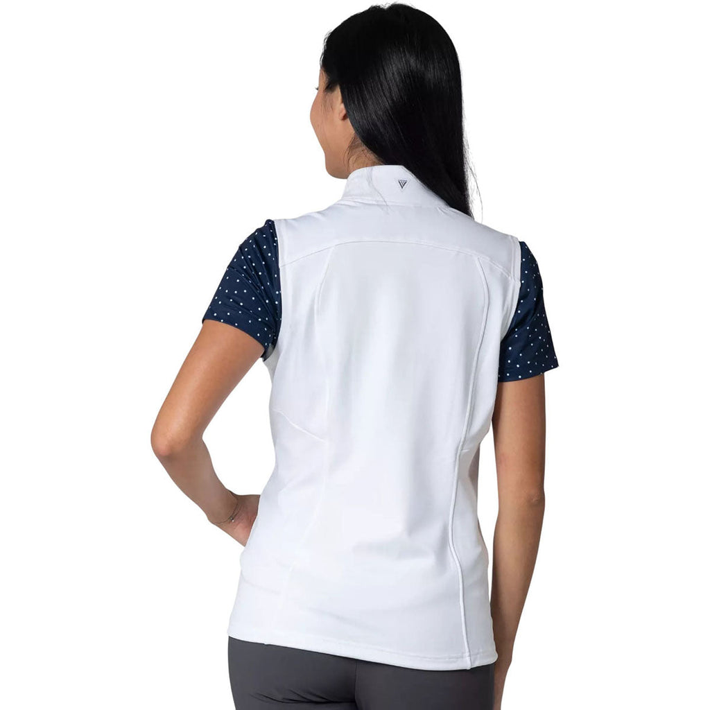 Levelwear Women's White Resort Vest