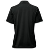 Stormtech Women's Black Oasis Short Sleeve Polo
