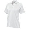 Stormtech Women's White Oasis Short Sleeve Polo