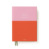 Papier Pink/Red Colorblock Daily Planner
