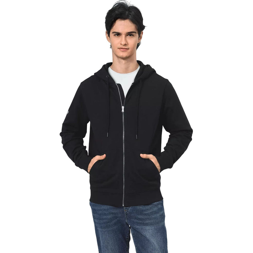 Levelwear Men's Black Podium Full Zip