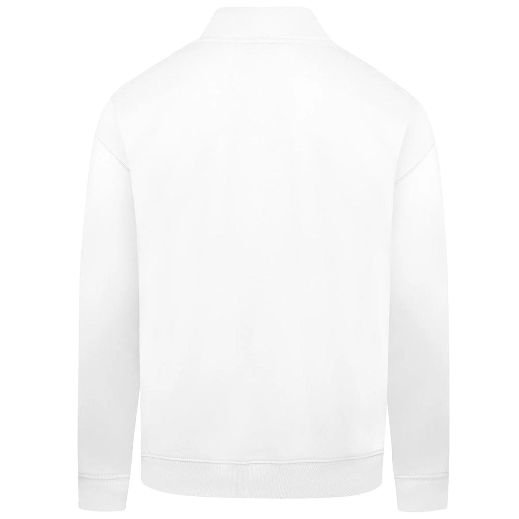 Levelwear White Murray Mockneck Pullover