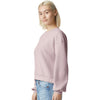 American Apparel Women's Blush ReFlex Fleece Crewneck Sweatshirt