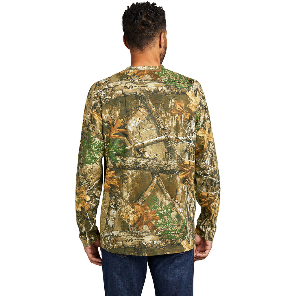Russell Outdoors Men's Realtree Edge Realtree Long Sleeve Pocket Tee