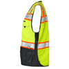 Kishigo Unisex Lime Premium Black Series Surveryors Vest