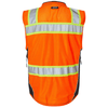 Kishigo Unisex Orange Premium Black Series Surveryors Vest