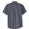 Port Authority Men's Steel Grey/Light Stone Short Sleeve Easy Care Shirt